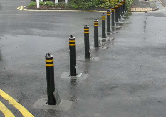 Round Telescopic Post